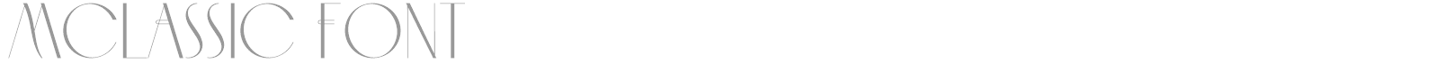 Mclassic font preview